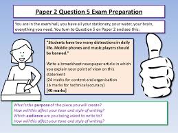 In 1.5 minutes you are to ask five direct questions to find out the following Aqa English Language Paper 2 Exam Preparation Teaching Resources