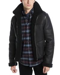 Vince Men S Reversible Shearling Leather Jacket Leather Jacket Mens Shearling Jacket Leather Jacket Men