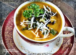 Add the stock, potato, lettuce and carrots and simmer for 30 minutes. Carrot Curry Cheese Soup Fabulous Fare Sisters
