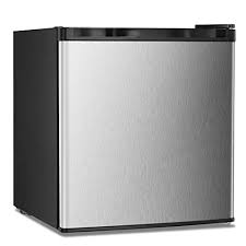 Upright freezer with stainless steel door. Upright Freezer Lock 1 1 Cubic Feet With Reversible Stainless Steel Door Removable Shelves Mini Freezer Adjustable Thermostat Refrigerant For Home Office Stainless Steel 1 1cu Ft Buy Online In Bahamas At Bahamas Desertcart Com Productid 184412970