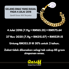 *untuk harga beli saat ini hanya tersedia di outlet. Qasiff Emas 916 Terpakai Home Facebook