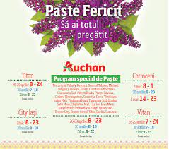 De sărbători, febra cumpărăturilor cuprinde toți oamenii. Program Special De PaÈte La Auchan Money Buzz