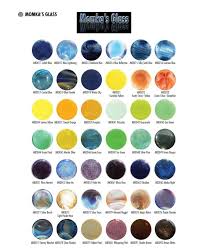 Color Charts Mountain Glass Arts
