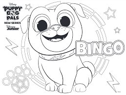 Puppy Dog Pals Coloring Pages Bingo Disney Coloring Pages Paw Patrol Coloring Pages Preschool Coloring Pages