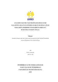 Sd negeri baluwarti tahun pelajaran 2019/2020. Https Lib Unnes Ac Id 24163 1 1401411365 Pdf