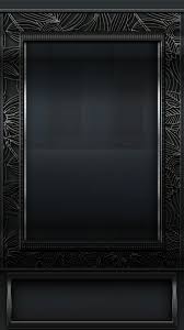 Black Frame Wallpaper Black Phone Wallpaper Black Wallpaper Iphone Cellphone Wallpaper