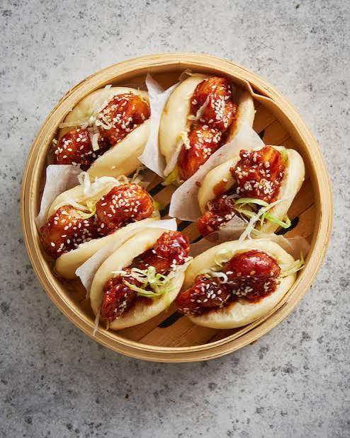 Crispy Prawns Bao