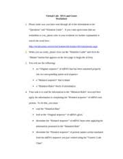 Start the virtual lab and maximize the screen if you wish. Dnaandgenesworksheet Virtual Lab Dna And Genes Worksheet 1 Please Make Sure You Have Read Through All Of The Information In The Questions And Mutation Course Hero