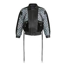 Monogram Shadow Leather Jacket Ready To Wear Louis Vuitton Fashion Clothes Design Clothes