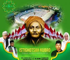 Istighosah kubro sebagai momentum untuk instropeksi serta berdoa kepada sang pencipta yakni alloh swt. 1100 Nahdliyin Jember Berangkat Menuju Lokasi Istighotsah Kubro