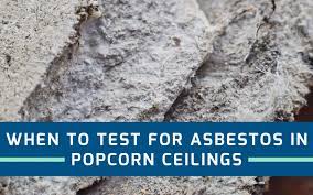 Maybe you would like to learn more about one of these? When To Test For Asbestos In Popcorn Ceilings Jse Labs