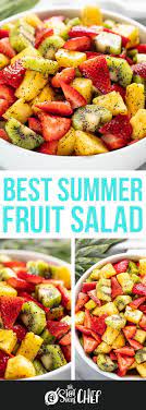 Best Summer Fruit Salad Recipe In 2020 Summer Salads With Fruit Best Fruit Salad Lunch Recipes Healthy