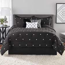 Bedding sets make it easy. Mainstays Embroidered Cross 7 Piece Comforter Bedding Set Walmart Com Walmart Com