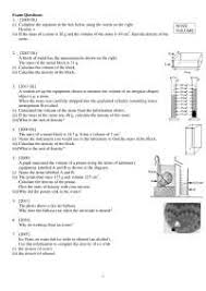 What is volume in physics. Density And Flotation General Physics Solved Exam Docsity