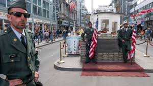 The german alphabet is not that difficult to learn! Checkpoint Charlie Berlin Bans Us Soldiers From Cold War Crossing Bbc News