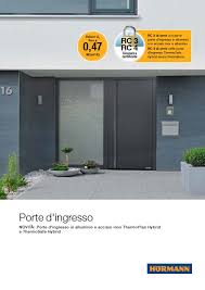 Porta D Ingresso Hormann Porte D Ingresso Per Maggior Comfort E Sicurezza