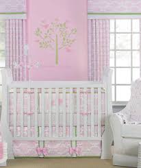 100% cotton panda bedding quilt/comforter set for cribs baby bed set mint 6 pcs. Pink And Sage Green Girls Baby Bedding