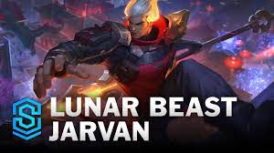 Lunar Beast Jarvan Skin Spotlight - League of Legends - YouTube