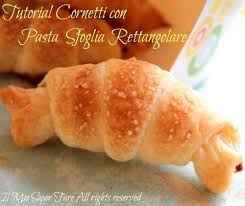 Cornetti Pasta Sfoglia Rettangolare Con Tutorial Ricette Pasta Sfoglia Ricette Di Cucina