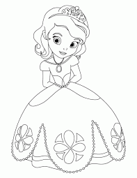 Princess Sofia The First Coloring Sheet Ausmalbilder Ausmalbilder Prinzessin Prinzessin Zum Ausmalen