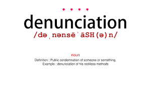 نتیجه جستجوی لغت [denunciation] در گوگل