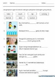Penjodoh bilangan tatabahasa bahasa malaysia/ bahasa melayu. 110 Bm Ideas In 2021 Online Workouts Worksheets School Subjects