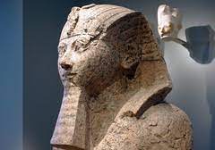 The conventions for representing the human figure that dominated egyptian art until end of the new kingdom can be found in the image titled menkaure and khamerernebty, from. Mortuary Temple And Large Kneeling Statue Of Hatshepsut Smarthistory