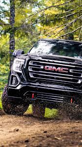 Gmc Sierra At4 Crew Cab Off Roading 4k Ultra Hd Mobile Wallpaper Gmc Trucks Chevy Trucks Trucks