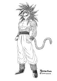 goku ssj4 ドラゴンボール イラスト ドラゴンボールgt イラスト