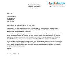 2 Templates For A Resignation Letter After Maternity Leave Lovetoknow Resignation Letter How To Write A Resignation Letter Resignation Letter Format