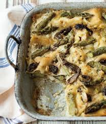 Lasagna With Asparagus And Morel Mushrooms Williams Sonoma Taste Wild Mushroom Recipes Morel Recipes Stuffed Mushrooms