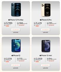* the calculations in the chart may differ from bank to bank. U Mobile Offers Iphone 12 Series From Rm94 Month Or Rm2 059 On Contract