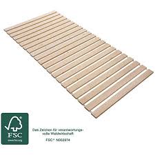 Ticaa Lattenrost Rollrost Mit Federleisten Birke 90 X 200 Cm Amazon De Amazon De Rollrost Lattenrost Rost