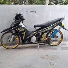 Vario cw motif 08 biru. Striping Sticker Variasi Jupiter Z Robot 2010 2011 Spark Zr Hitam Kuning Shopee Indonesia