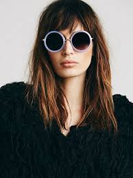 Keep your eyes healthy and shaded. Free People Twiggy Round Sunglass At Free People Clothing Boutique Hot Sunglasses Affordable Sunglasses Round Sunglasses