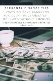 For better or worse, many of us may be looking for ways to make extra cash or supplement our incomes. 3 Ways To Save Hundreds Or Even Thousands Of Dollars Without Thinking Ways To Save Personal Finance Bloggers Preparing For Retirement