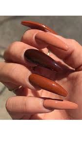 32 Fall Nails Colors Acrylic Coffin That Will Motivate You 6 Fall Acrylic Nails Cute Acrylic Nails Trendy Nails
