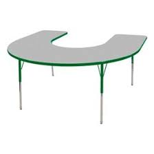 Horseshoe Adjustable Height Activity Table Table Chairs Table Chair Sets Furniture