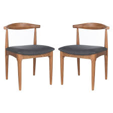 Check out our retro kitchen table selection for the very best in unique or custom, handmade pieces from our kitchen & dining tables shops. Safavieh Lionel Brown Dark Grey Retro Dining Chair Set Of 2 The Home Depot Canada