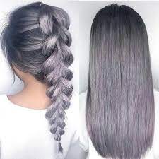 How To Steel Violet Behindthechair Com Hair Styles Grey Hair Color Hair Color Purple