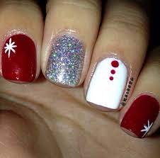 Collection by red christmas nails. Christmas Nails Simple Nails Nail Designs Christmas Nails Easy Christmas Nails Xmas Nails