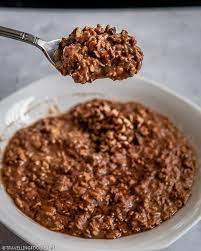 Chocolate Oatmeal Recipe Healthy Oatmeal Breakfast Travelling Foodie Recipe Healthy Oatmeal Recipes Chocolate Oatmeal Hot Oatmeal Recipe
