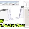 The current door is 24 inches and i would like to install a 24 inch pocket door instead. 1