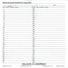 Basics 16 wiring (or connection) diagram : Panel Schedules Template Zimer