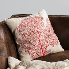 Safavieh Spice Fan Coral Soleil Square Outdoor Throw Pillow Pack Of 2 Ppl204a 2020 Set2 The Home Depot Throw Pillows Outdoor Throw Pillows Throw Pillow Sets