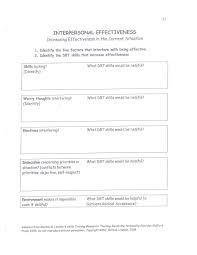 Dbt Interpersonal Effectiveness Increasing Effectiveness In The Current Situation Homework Assignment 5 Adapt Interpersonal Effectiveness Dbt Skills Dbt