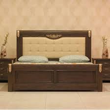 4 Likes 0 Comments Royal Interior Royal Interior 9 On Instagram The Best Simple Design With 2 Wooden Bed Design Bed Furniture Design Double Bed Designs