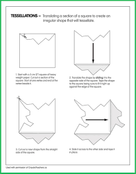 Tessellations Art Worksheets Tessellation Art Art Handouts