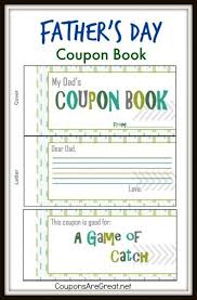 Homemade Gift For Dad Father S Day Coupon Book Coupon Book Homemade Gifts For Dad Diy Father S Day Coupons