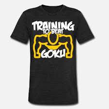 goku workout t shirts